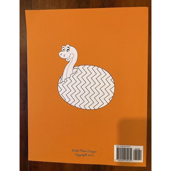 My First Sketchbook, Dinosaur with Crayons and Pencils - Picture 5 of 5